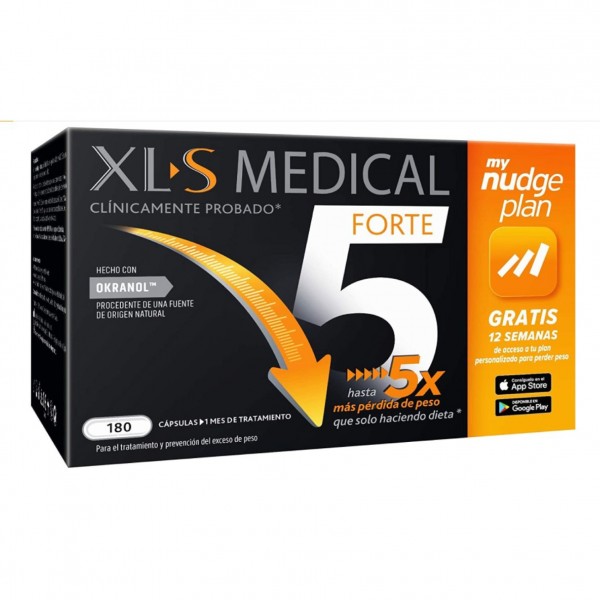 XLS MEDICAL FORTE 5 TRATAMIENTO 3 MESES + MY NUDGE PLAN PROMO