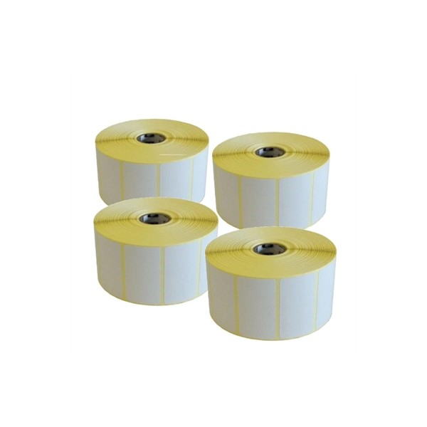 Zebra cajas de 4 uds  rollos etiquetas 2000t 127mm