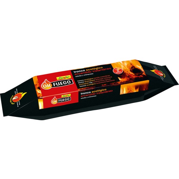 Okfuego tronco ecológico (pack 2 unidades)